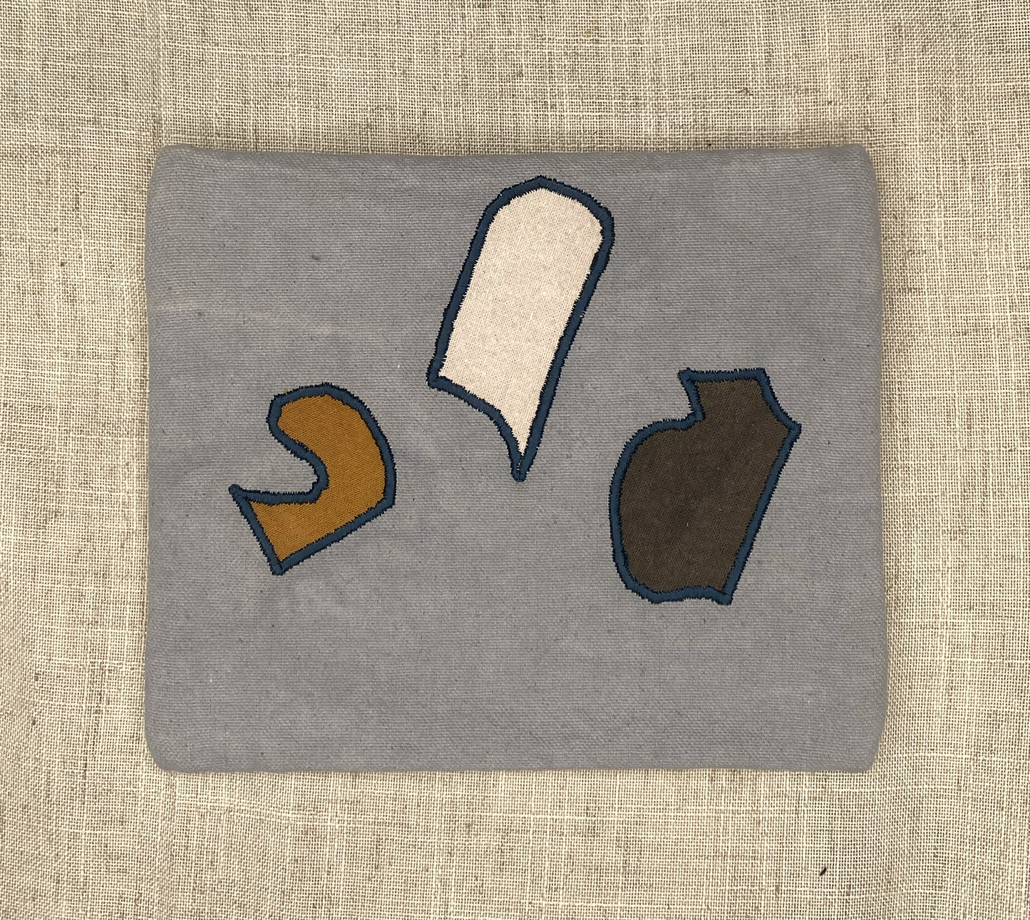 Whatever Pouch, Flat - Light Grey