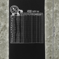 Lunar Phase Calendar 2025 - Deep Sappanwood Swirl Silk w/ Black Ink
