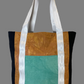 Carry All Bag - White Strap - Darkgreen/Seafoam/Gold