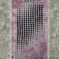 Lunar Phase Calendar 2025 - Cochineal Swirl Silk w/ Black Ink