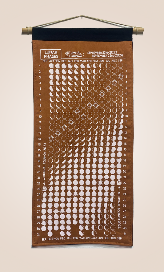 Silk Lunar Phase Calendars Autumnal Equinox 20232024 (ON SALE