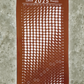 Lunar Phase Calendar 2025 - Deep Marigold/Madder Silk w/ White Ink